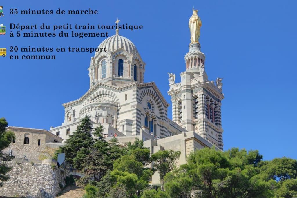 T4 Plein Coeur De Avec Vue Notre Dame * Marsiglia